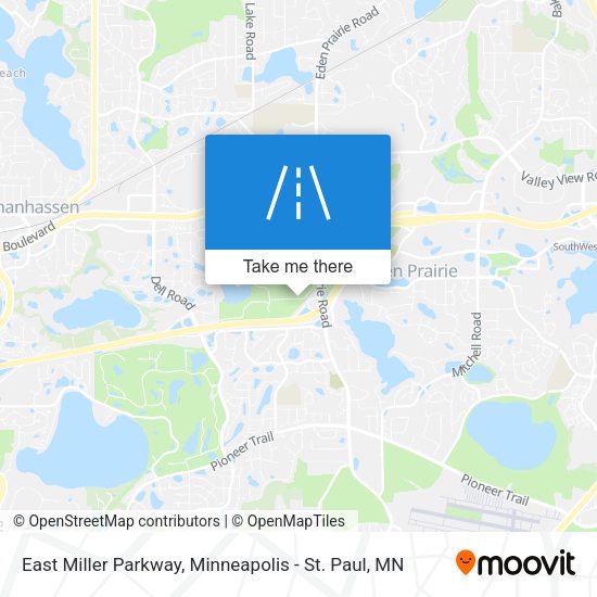 Mapa de East Miller Parkway