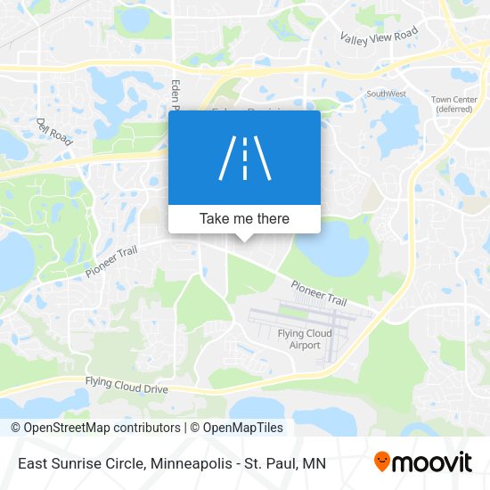Mapa de East Sunrise Circle