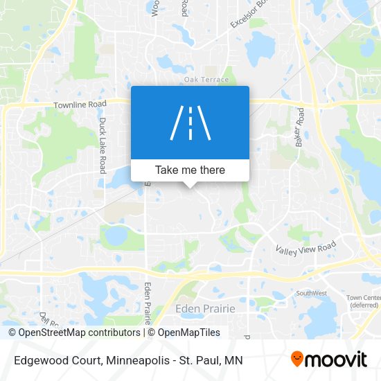 Edgewood Court map
