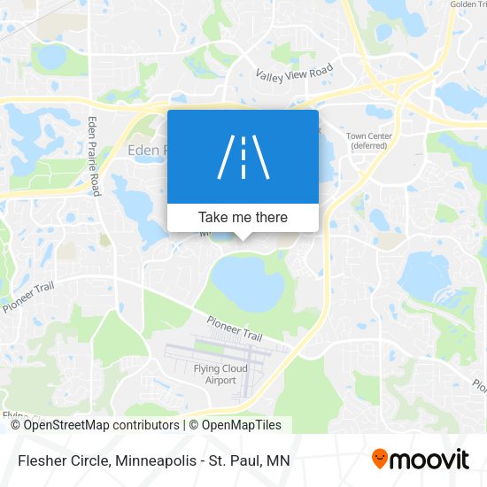Mapa de Flesher Circle