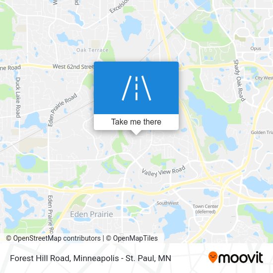 Mapa de Forest Hill Road