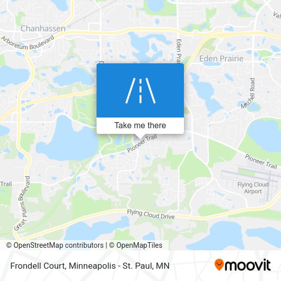 Mapa de Frondell Court