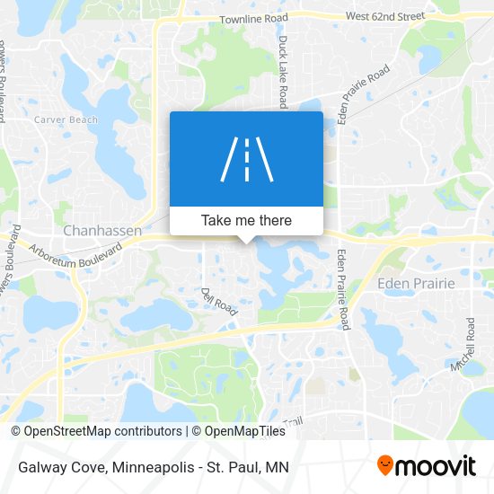 Galway Cove map