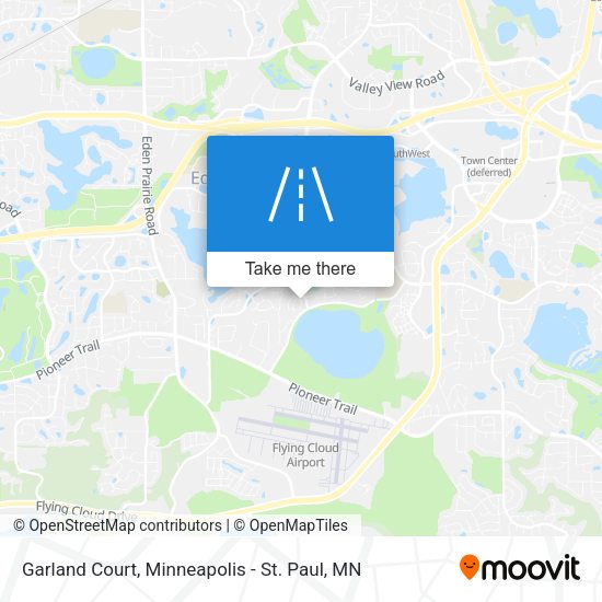 Garland Court map