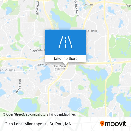 Mapa de Glen Lane