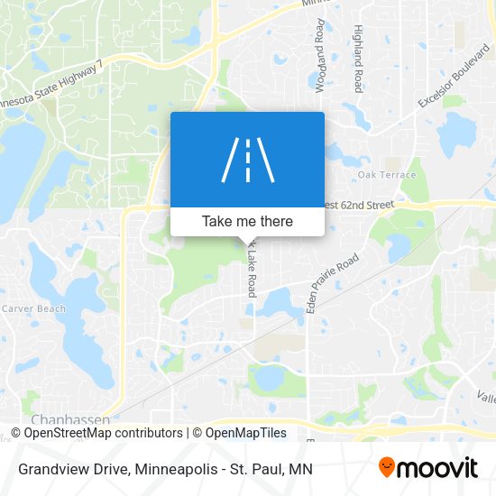 Grandview Drive map