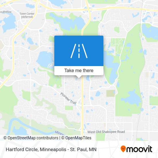 Hartford Circle map