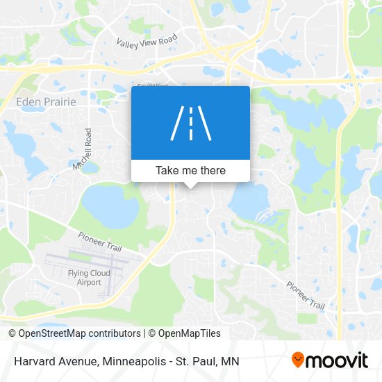Harvard Avenue map