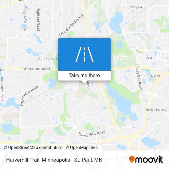 Mapa de Harverhill Trail