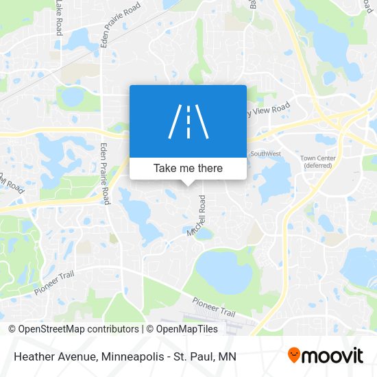 Heather Avenue map