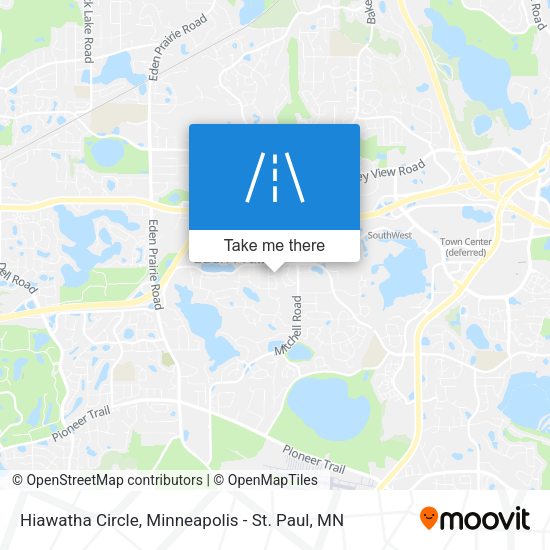 Hiawatha Circle map