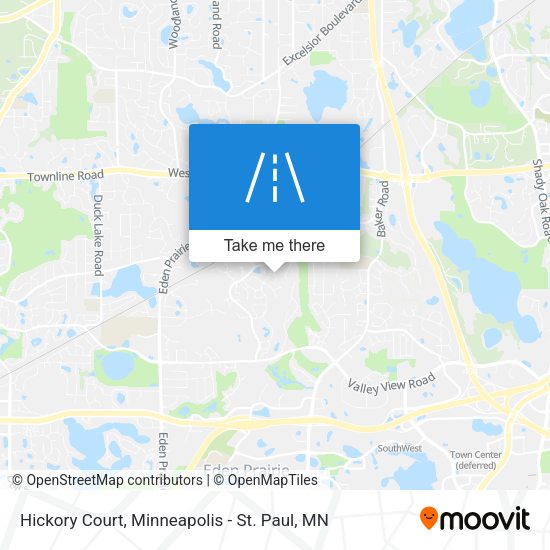 Hickory Court map