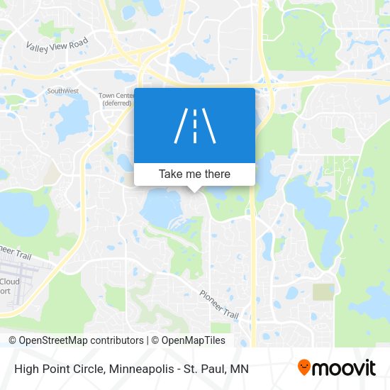 Mapa de High Point Circle