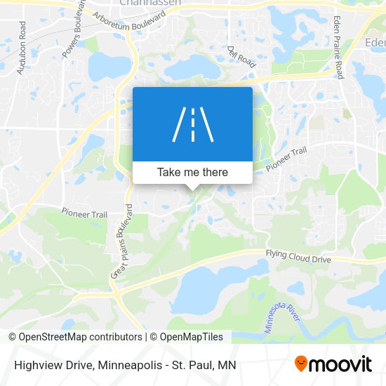 Mapa de Highview Drive