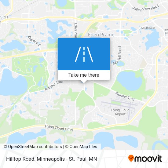 Mapa de Hilltop Road