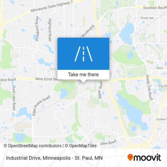 Industrial Drive map