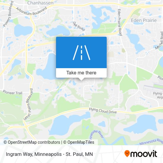 Mapa de Ingram Way
