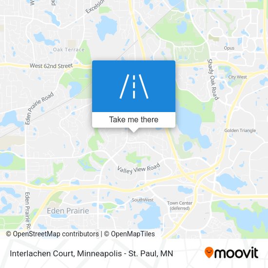 Interlachen Court map