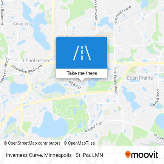 Inverness Curve map