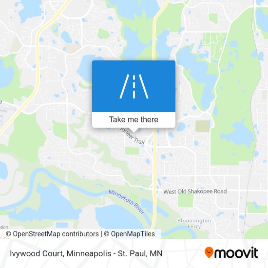 Mapa de Ivywood Court
