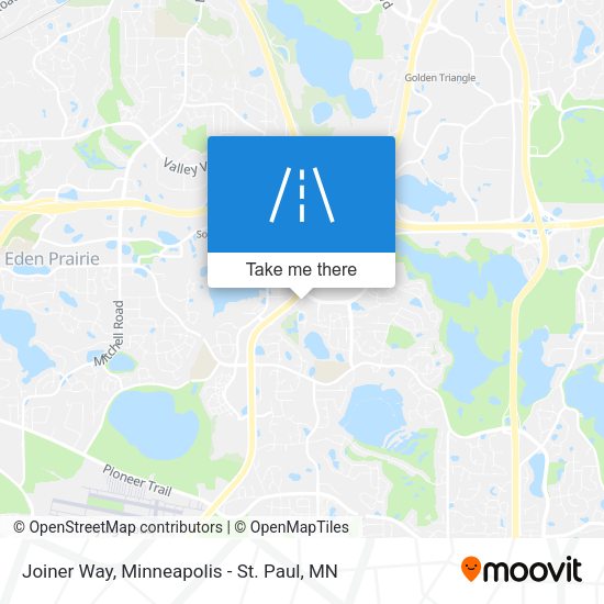 Joiner Way map