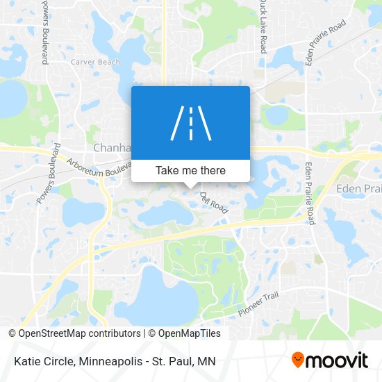 Mapa de Katie Circle