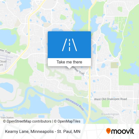 Kearny Lane map