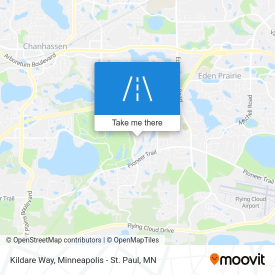 Kildare Way map