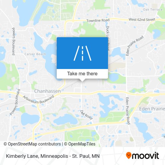 Mapa de Kimberly Lane