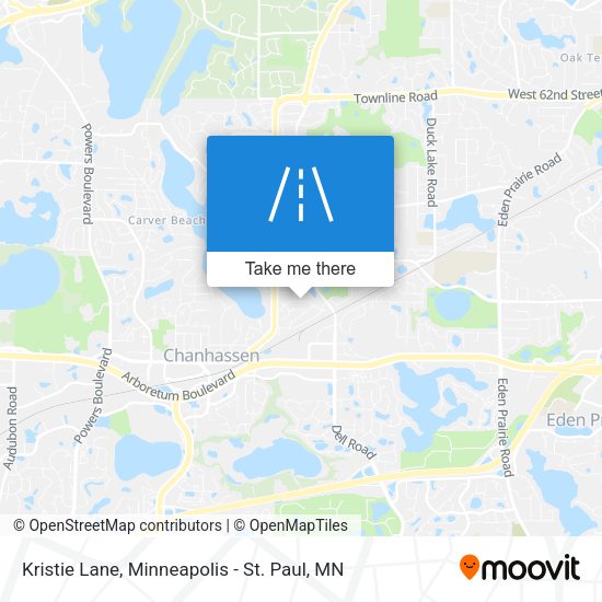 Kristie Lane map