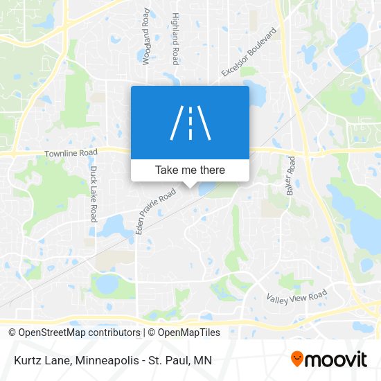 Mapa de Kurtz Lane