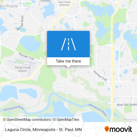 Laguna Circle map