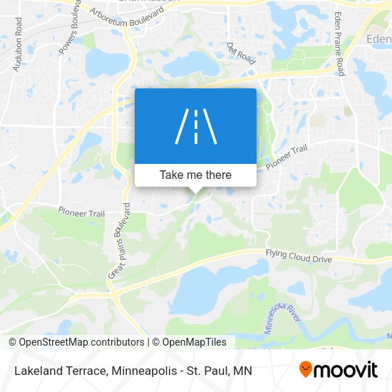 Mapa de Lakeland Terrace