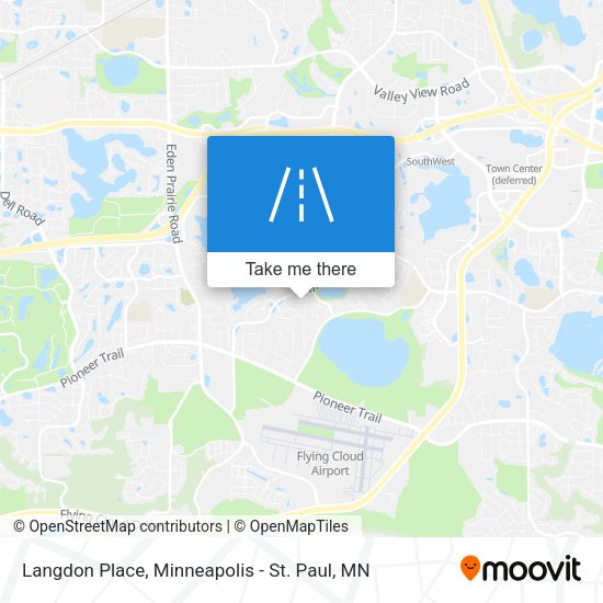 Langdon Place map