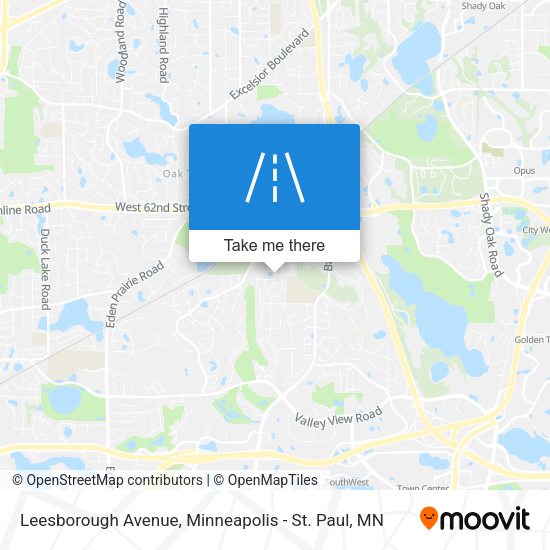 Mapa de Leesborough Avenue