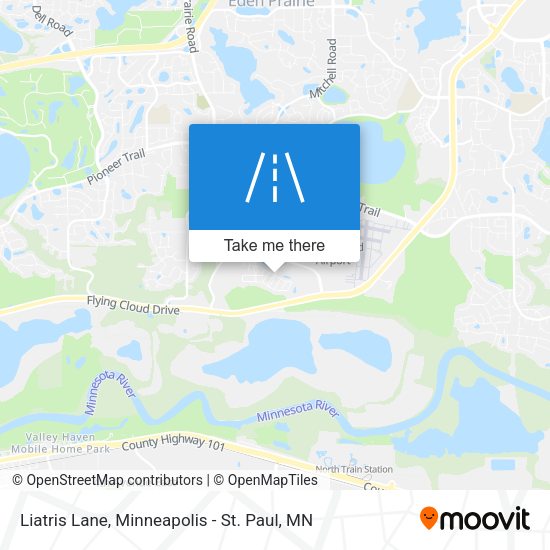 Liatris Lane map