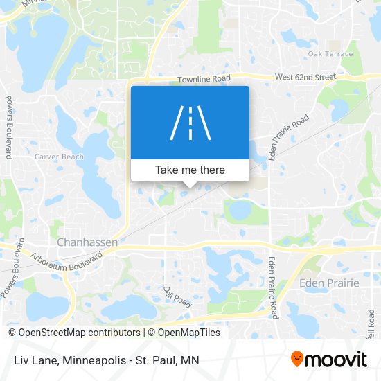 Mapa de Liv Lane