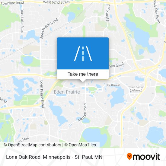 Mapa de Lone Oak Road