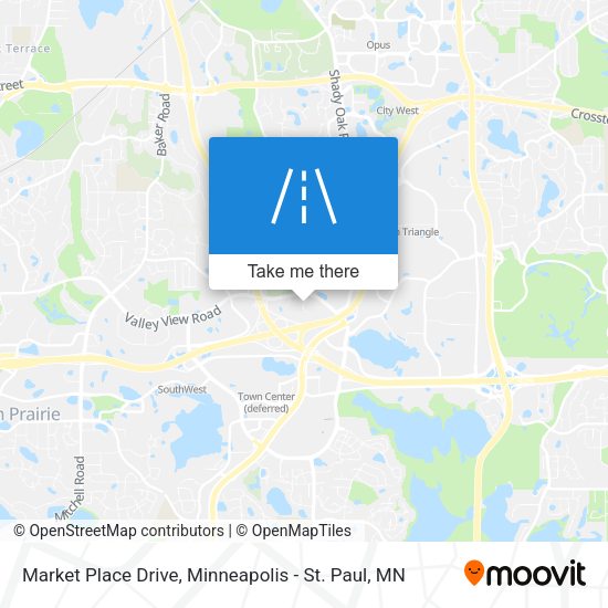Mapa de Market Place Drive