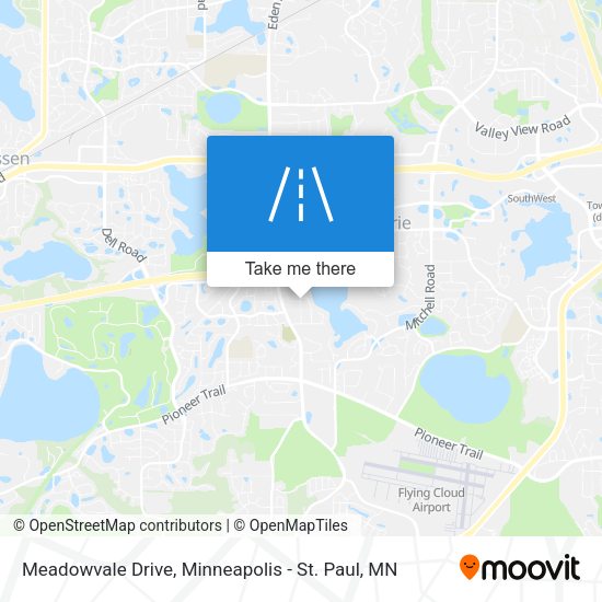 Meadowvale Drive map