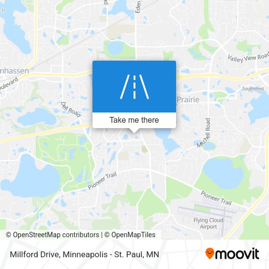 Mapa de Millford Drive