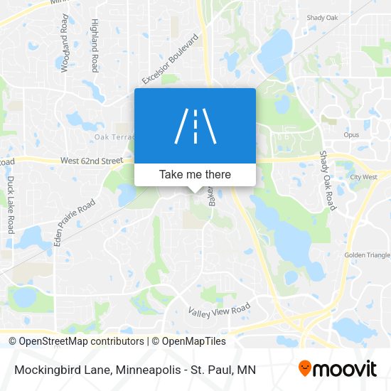 Mockingbird Lane map