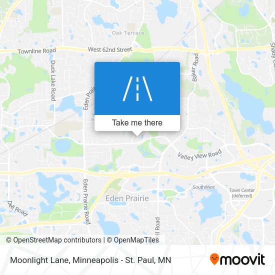 Moonlight Lane map