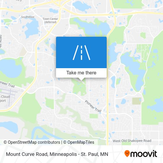 Mapa de Mount Curve Road