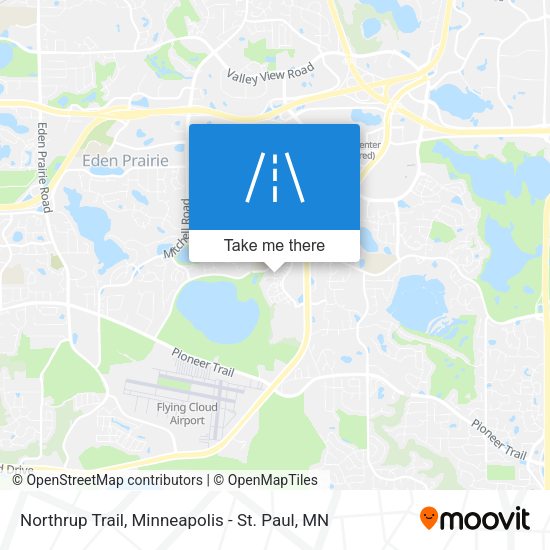 Mapa de Northrup Trail