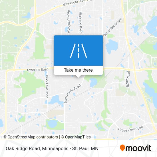 Oak Ridge Road map
