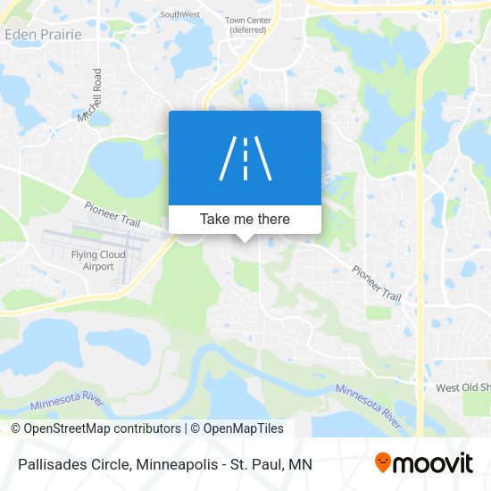 Pallisades Circle map