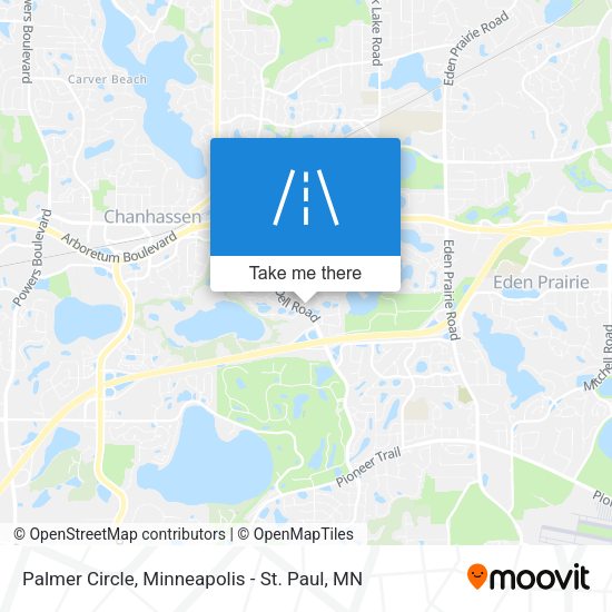 Palmer Circle map