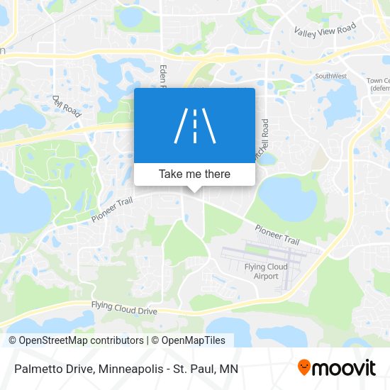 Palmetto Drive map