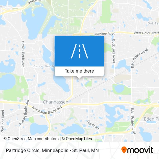 Mapa de Partridge Circle